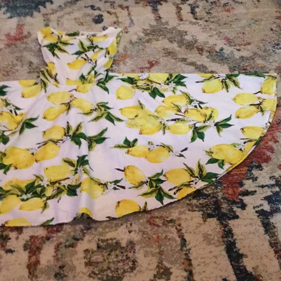 Vintage lemon dress. - Picture 2 of 5
